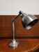 Vintage industrial pewter desk lamp