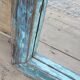 Teak mirror from Burma