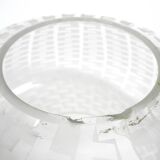 Original large Mid Century double glass ceiling lamp by Wilhelm Wagenfeld f