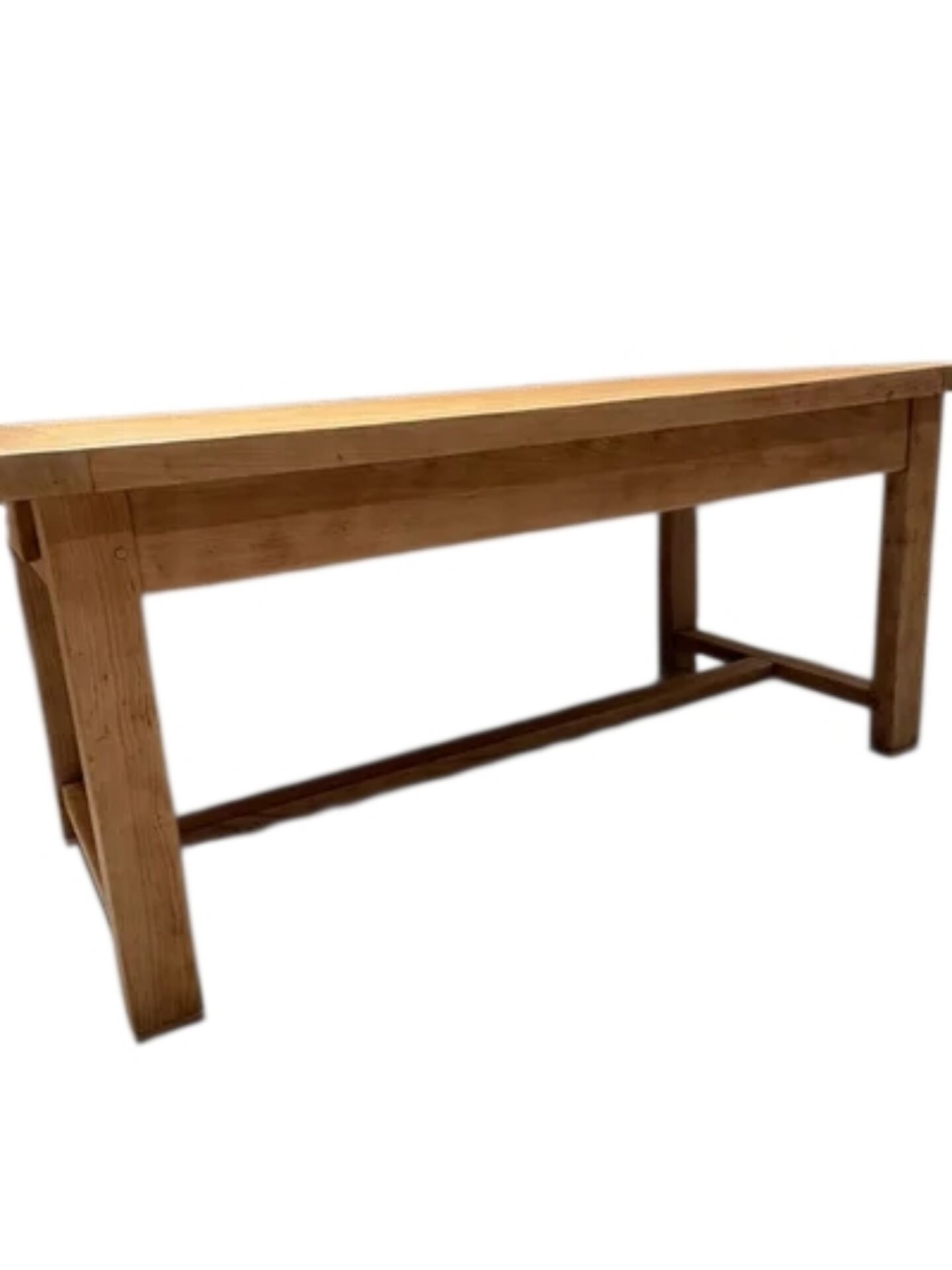 Oak farmhouse table