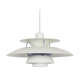 PH5 white hanging lamp by Poul Henningsen for Louis Poulsen
