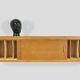 Vintage Mid-century hanging cabinet with sliding doors, 1960s