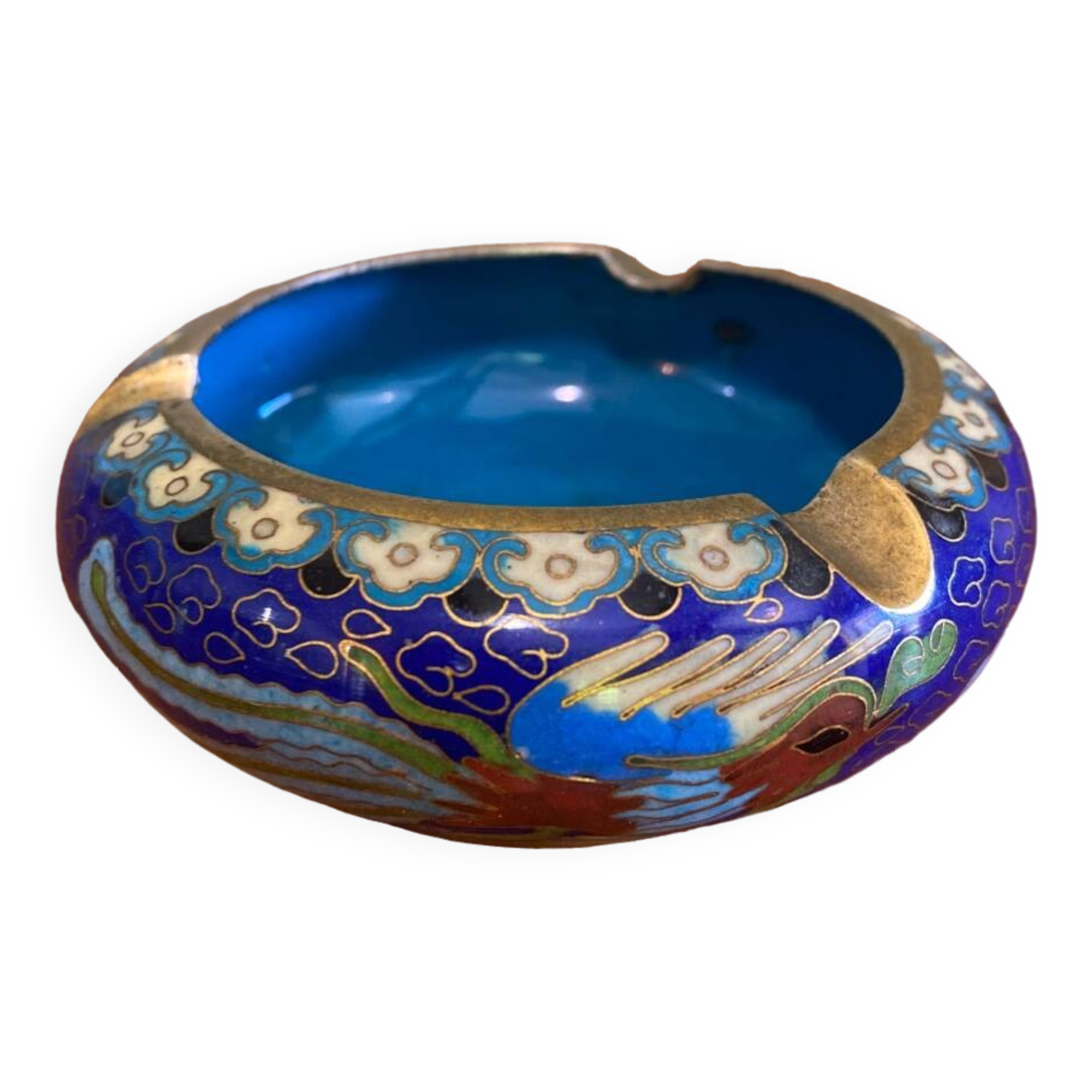 Cloisonné ashtray