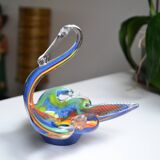 Murano swan pocket emptier
