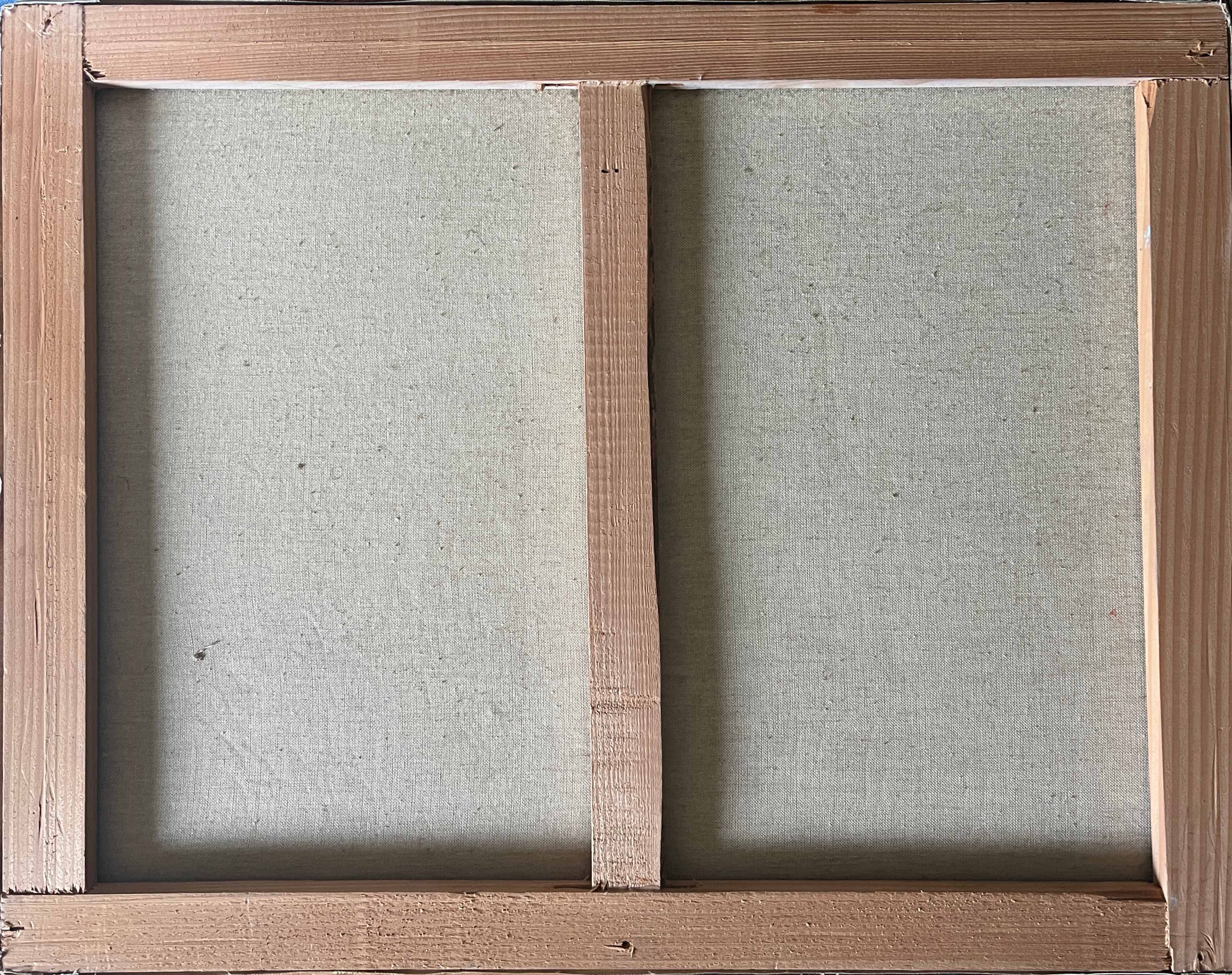 Tableau HST "Landscape at the Cottage" J. De Beaucourt (20th century school)