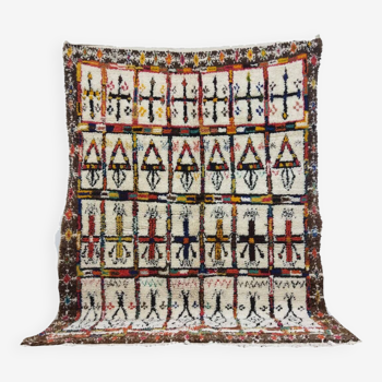 Handmade Moroccan Berber rug 230 X 167 CM