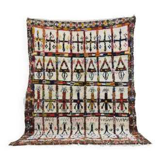 Handmade Moroccan Berber rug 230 X 167 CM