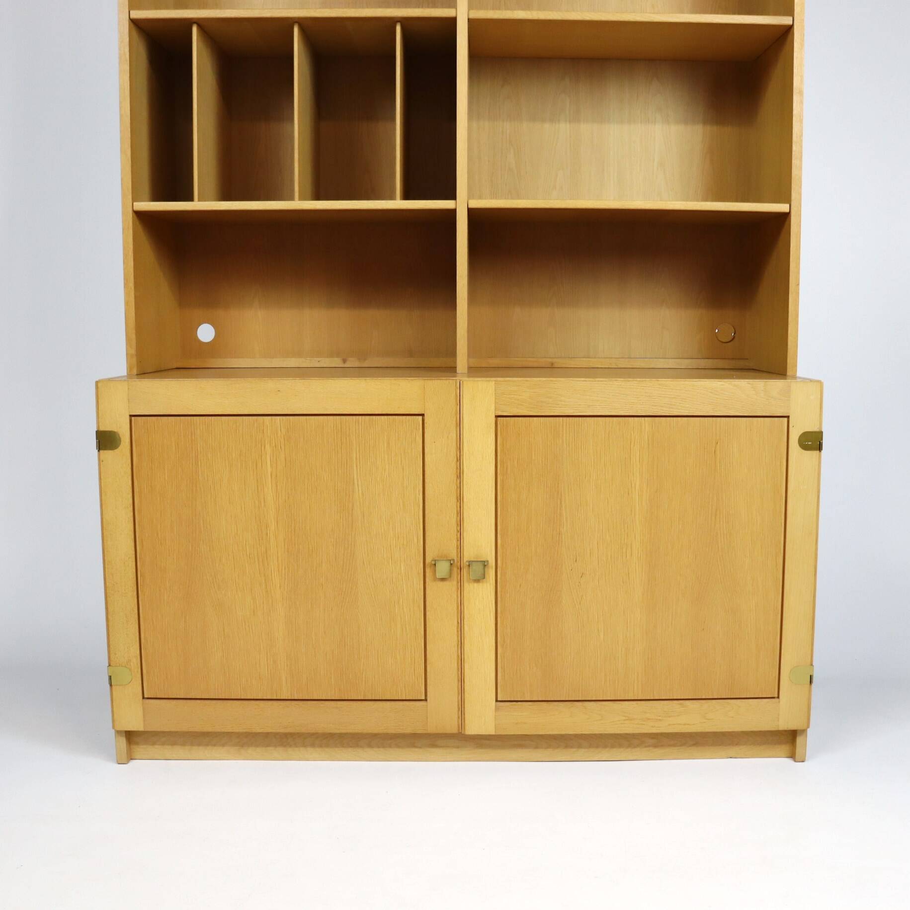 Danish oak bookcase