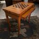 Game table console sofa back to a drawer tray wallet Louis XV