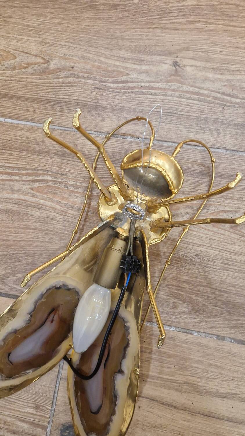 Table lamp "Insect" Henri Fernandez 1970