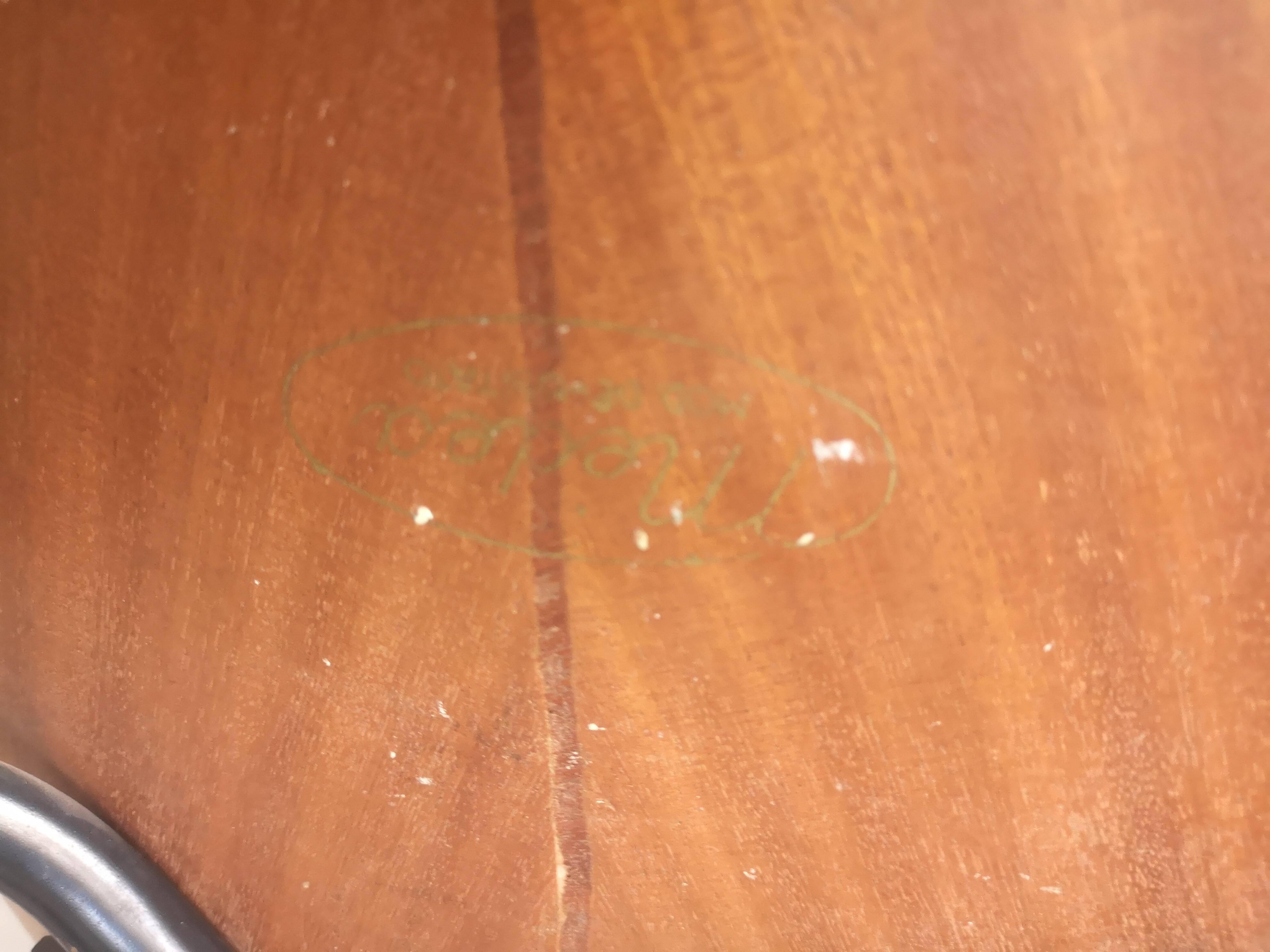 Médéa armrest chair in wood and metal by Vittorio Nobili for Fratelli Tagliablue, Italy 1950