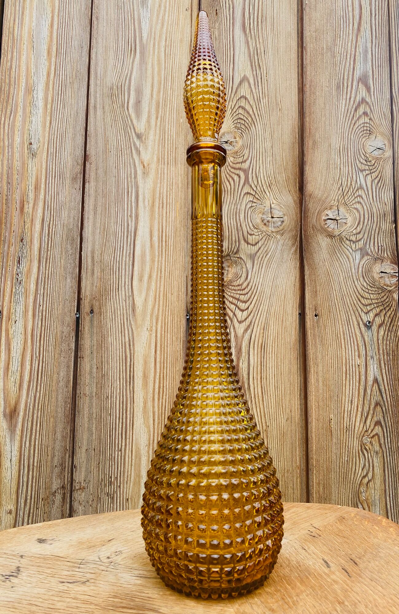 Italian decanter Empoli 70s