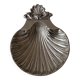 silver shell bowl, key tray