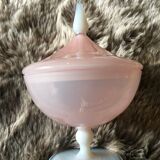 Candy on pink opaline foot