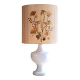 Lampe abat jour tissé main