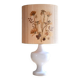 Lampe abat jour tissé main