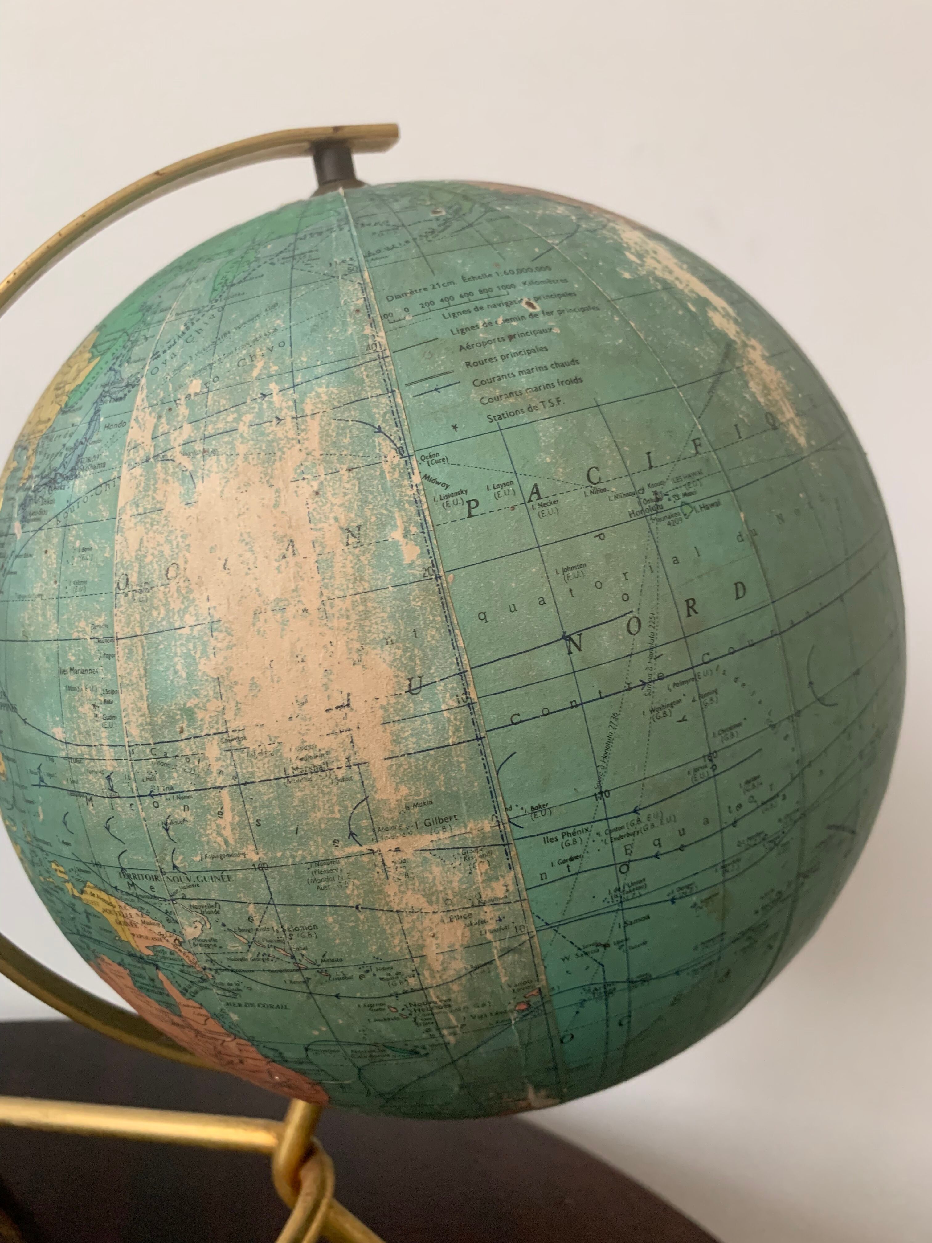Old Earth Globe, 1967