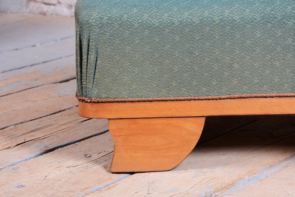 Art Deco Sofa in Beech, 1920s