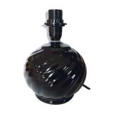 Black ceramic lamp, 1960