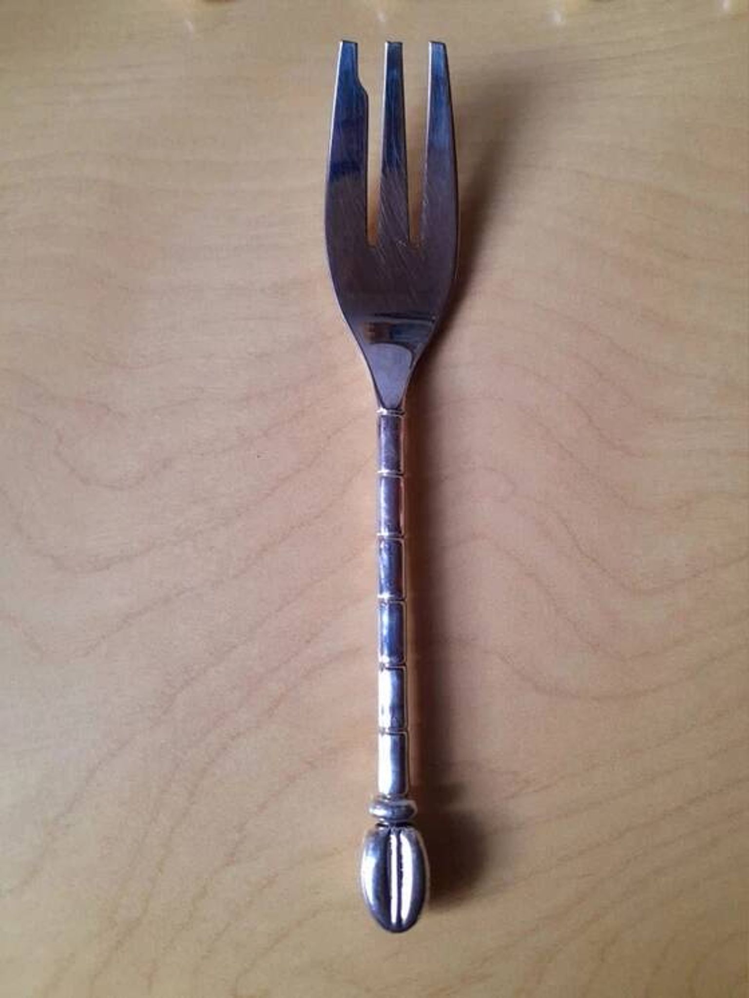 Silver-plated dessert forks
