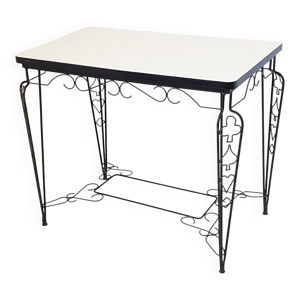 Table formica pique coeur