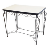 Formica table heart club diamond 1950 vintage 50s rockabilly 50's