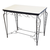 Formica table heart club diamond 1950 vintage 50s rockabilly 50's