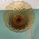 Cone-neck-movement vase cathedral plum cathedral "0158"