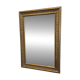 Miroir français ancien avec cadre doré, datant d'environ 1900
