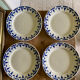 4 flat plates old Gaston Badonviller