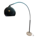 Arco floor lamp – 1960s/70s – Marble and black lacquered metal