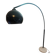 Arco floor lamp – 1960s/70s – Marble and black lacquered metal
