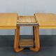 1970s Italian Extendable Dining Table in Maple Finish
