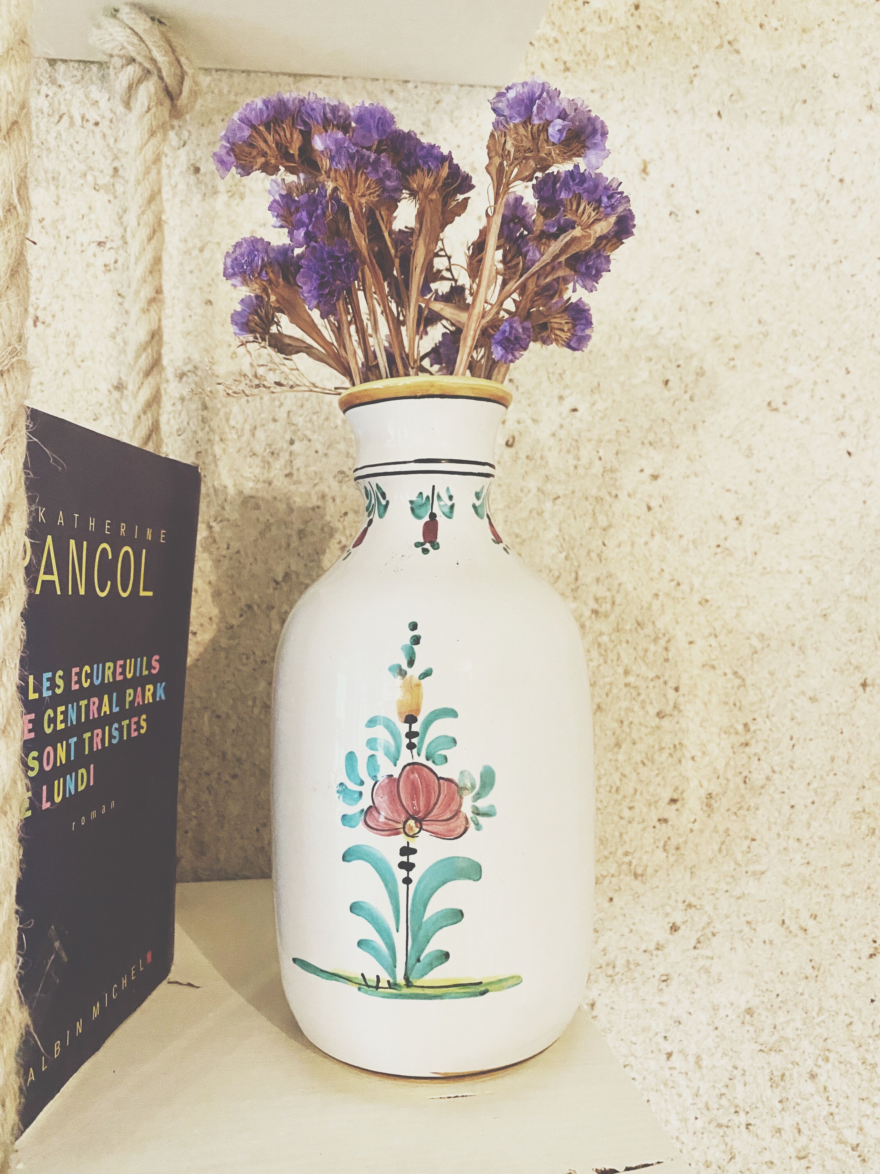 Hand-painted vase