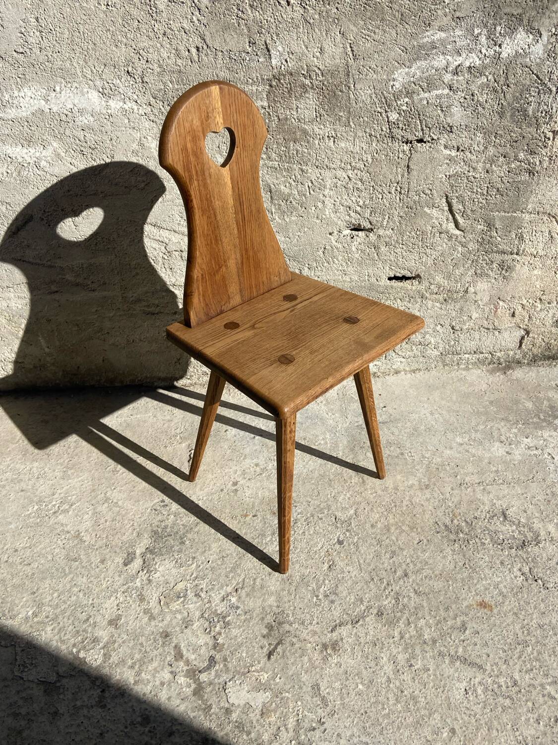 Lot de 8 chaises de montagne en bois