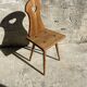 Lot de 8 chaises de montagne en bois