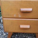 Pair of bedsides, small vintage Scandinavian dressers