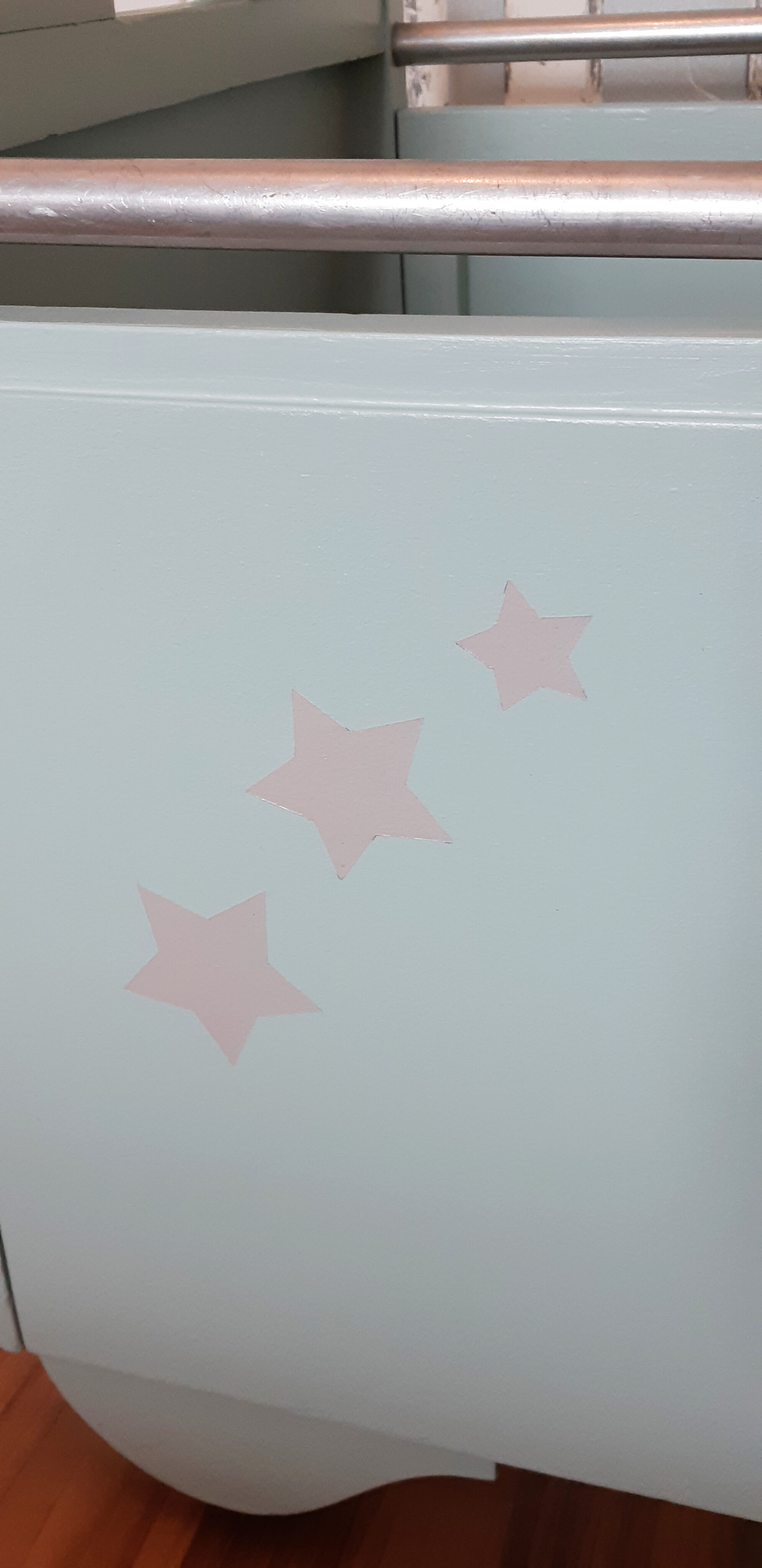 Vintage baby bed trailer bed