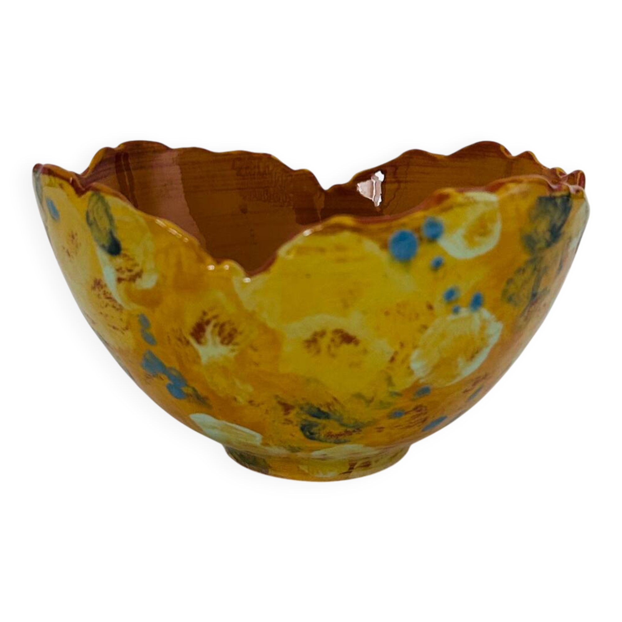 Artist's signed bowl