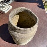 Old terracotta jar