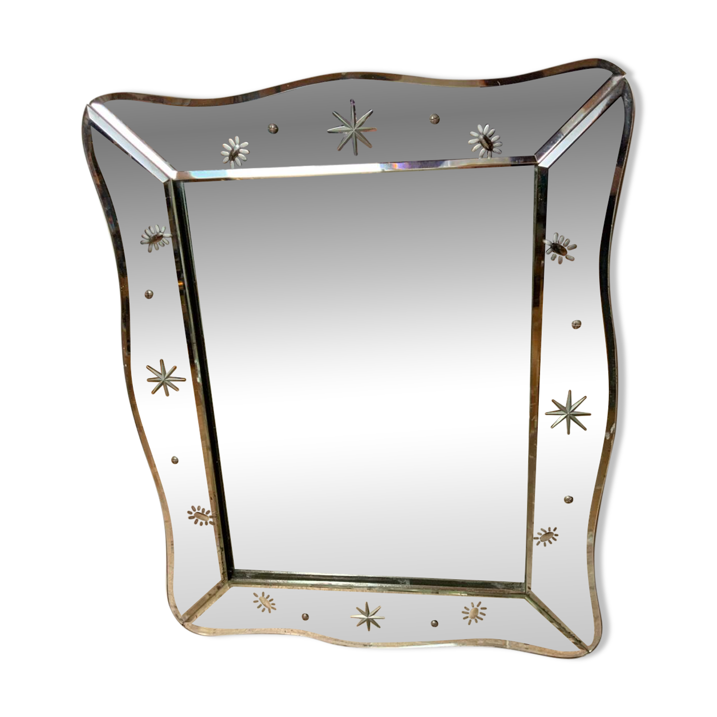 Art Deco Venetian Mirror