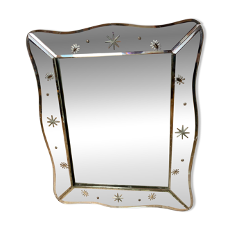 Miroir vénitien Art Déco