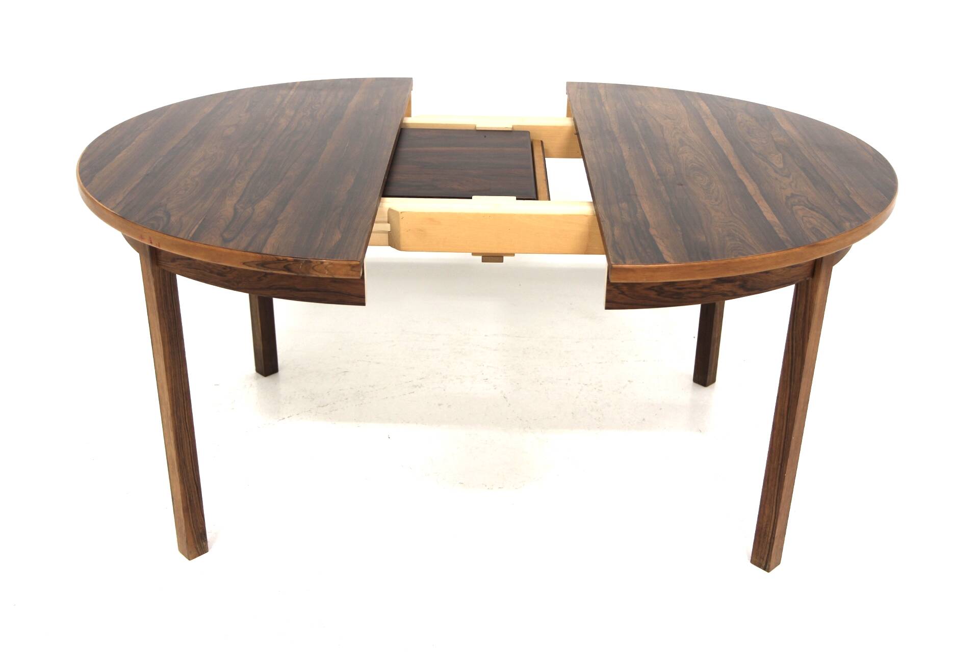 Rosewood dining table, Hugo Troeds, Bjärnum, Sweden, 1960