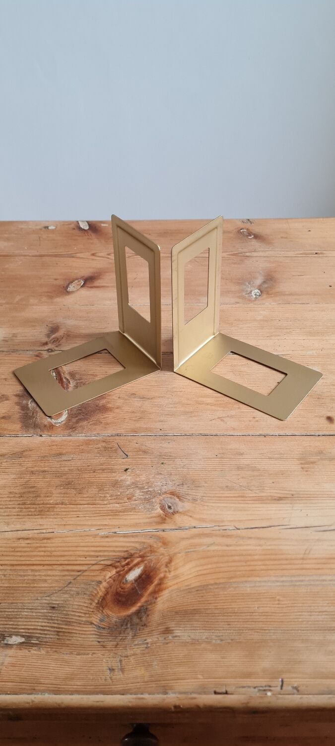 Pair of dbgm metal book greenhouse