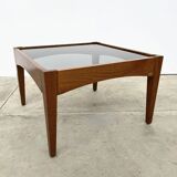 Baumann vintage coffee table – smoked glass