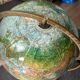Vintage globe 60 scan globe a/s replogle 1960 Denmark (rotatable 360 °)