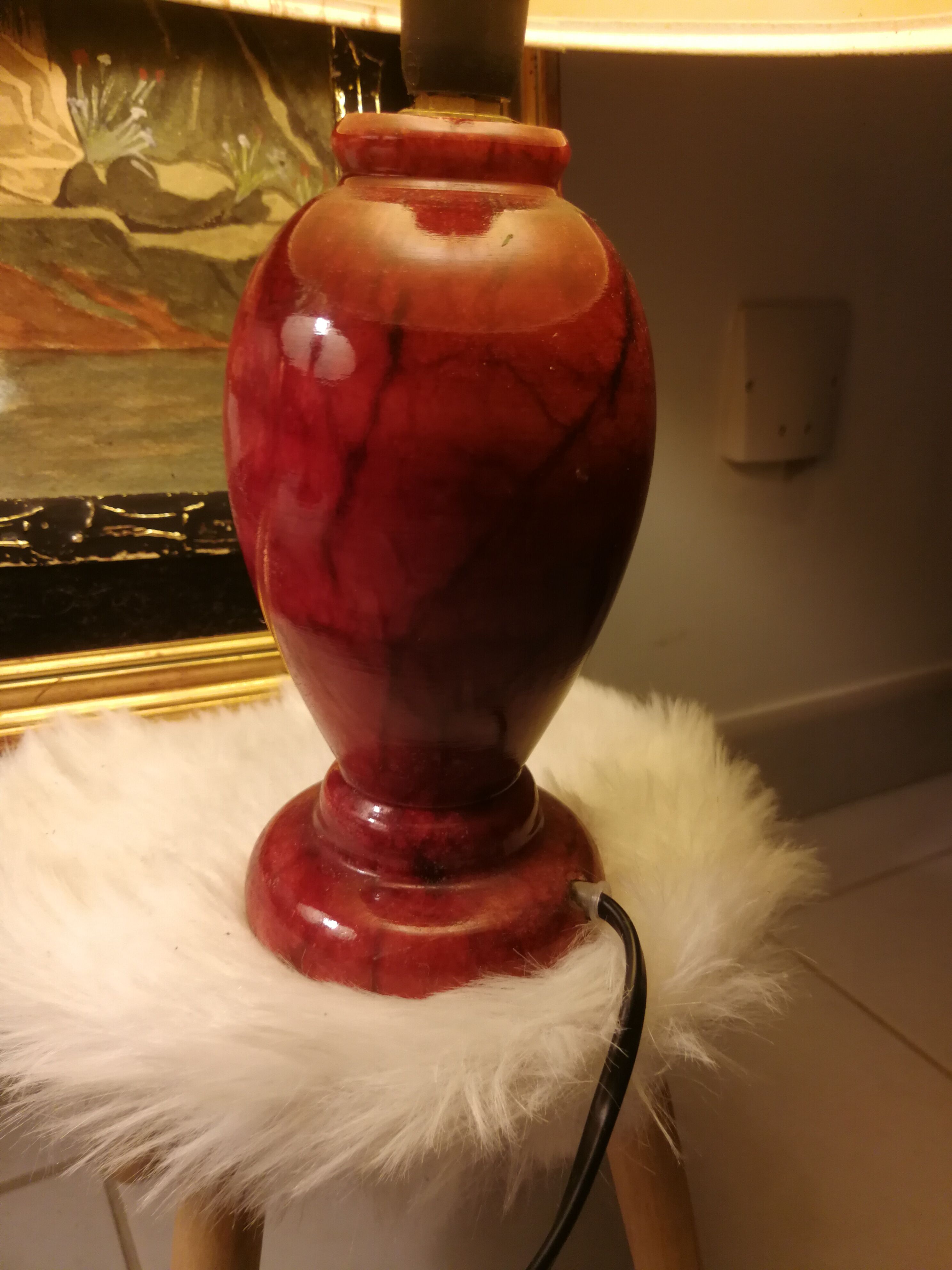 Duo of bedside lamps