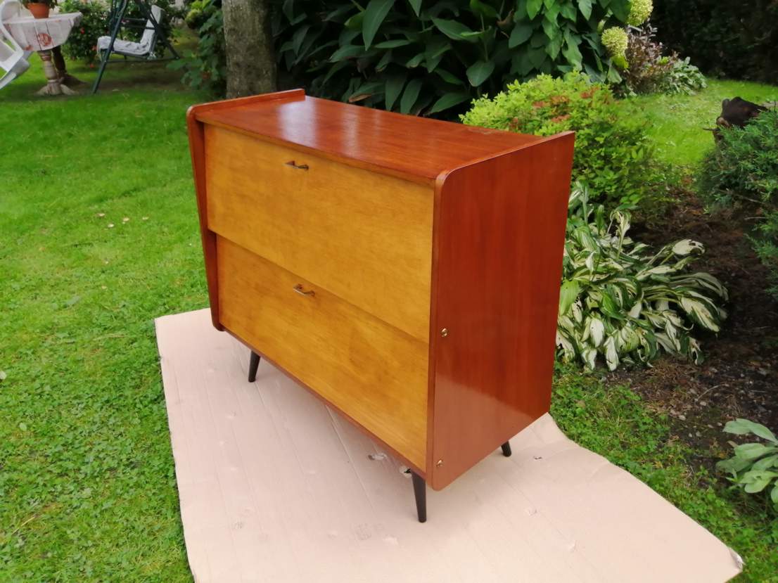 Shoe chest of drawers, 1960/70s