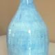 Glazed ceramic bottle vase, dated 1979, signature to be identified