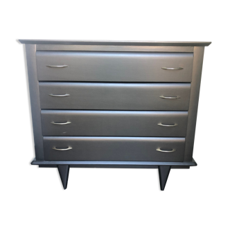 Black vintage dresser